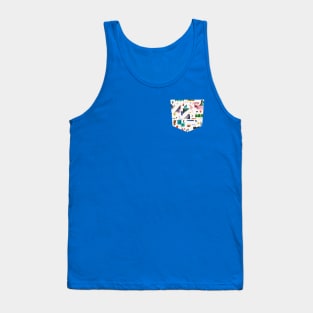 Pocket - Sailing Sea Boats Multi Tank Top